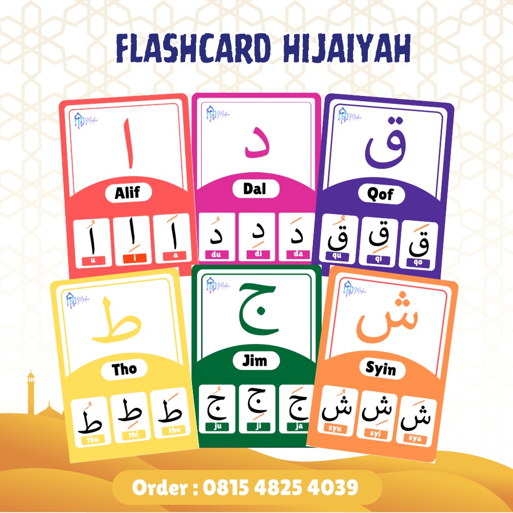 FLASHCARD HIJAIYAH